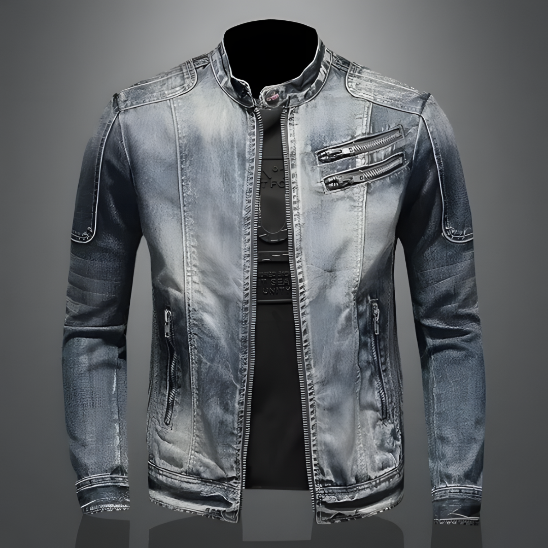 Retro Heren Denim jack