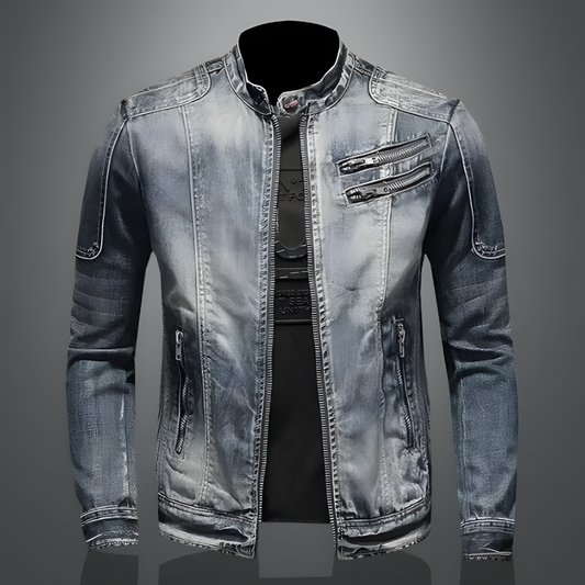 Retro Heren Denim jack