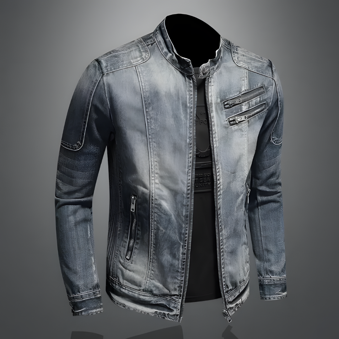 Retro Heren Denim jack