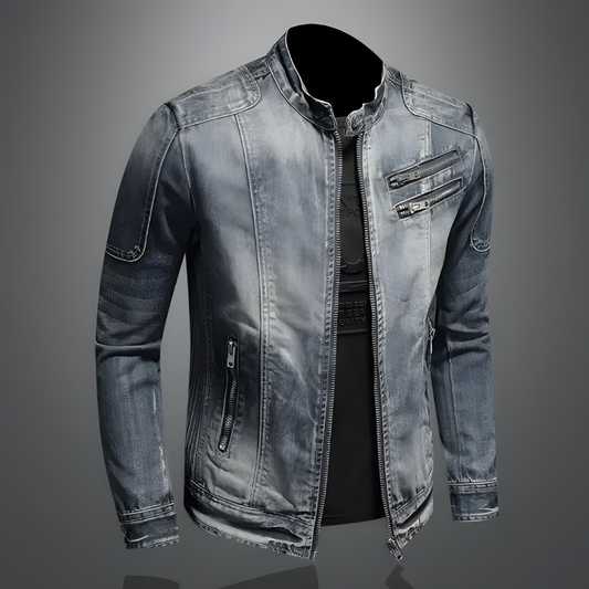 Retro Heren Denim jack